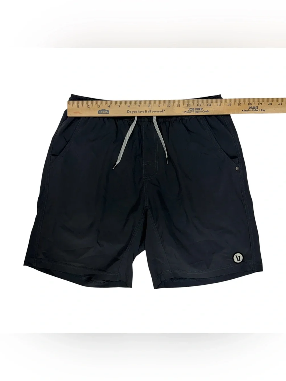 Vuori Kore Shorts Mens Large Grey 7” Lined Athletic Hybrid Performance Gym Swim